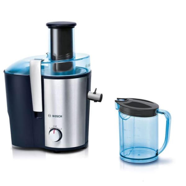 Centrifugeuse BOSCH 1000W Inox & bleu (MES3500) Centrifugeuse BOSCH 1000W Inox & bleu (MES3500)